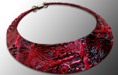 Distressed Bib Necklace with Adriana Allen