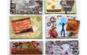 CraftArtEdu Anke Humpert Metallic ATCs