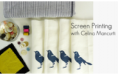 CraftArtEdu Celina Mancurti Screen Printing with Celina Mancurti