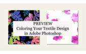 CraftArtEdu Frederick Chipkin Coloring Your Textile Design in Adobe Photoshop