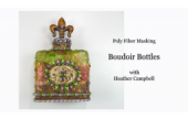 CraftArtEdu Heather Campbell Poly Fiber Masking Boudoir Bottles