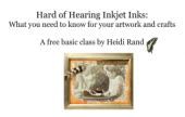 CraftArtEdu Heidi Rand Free Basic Inkjet Inks Captioned