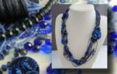 CraftArtEdu Sherri Stokey Multi Strand Micro Macrame Necklace 