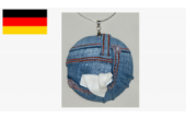 CraftArtEdu Sylvie Peraud Denim Anhaenger