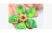 CraftArtEdu Tina Holden Textured Flower and Wire Pendants