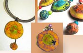 CraftArtEdu Flying Saucer Pendant and Brooch with Isabelle Chatelain