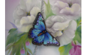 CraftArtEdu Blue Butterfly Cane with Jane Zhao