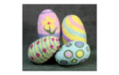 CraftArtEdu Easter Eggs - Beginning Needle Felting with Harlan