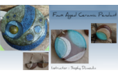 CraftArtEdu Faux Aged Ceramic Pendant with Sophy Dumoulin