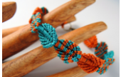 CraftArtEdu Sherri Stokey Falling Leaves Micro Macrame Bracelet