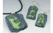 DT: Faux Slate/Jade Jewelry Set with Bettina Welker