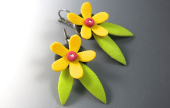 Flower Bezel Earring: A Free Product Tutorial with Donna Kato