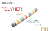 DT: Polymer Clay Hollow Stick Pin with Nikolina Otrzan