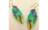   Rainbow Flower Earrings with Arbel Shemesh
