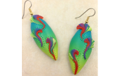 Rainbow Flower Earrings with Arbel Shemesh