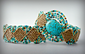     Woven Diamonds Micro Macramé Bracelet with Sherri Stokey